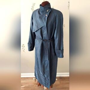 Vintage Wool Lined Trench Coat